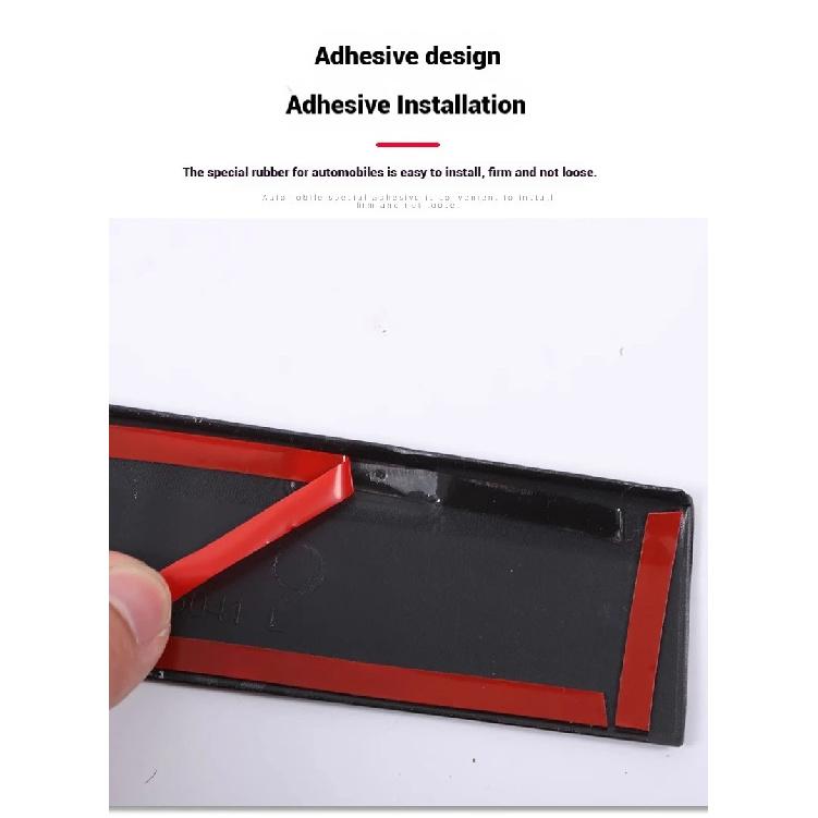 For BMW X3 G45 2025 Carbon Fiber Texture The Glass Key Frame of the Car Window Lift Panel Is Decorated with Interior Accessories
