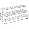 FRCOLOR Large Capacity Acrylic Pen Holds 48 2 Desktop Pen Brush Art Brush Desk Office Supplies Holder, Pens, Tiers, Transparent, Storage, Holder,