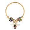 Accessories Fengge Alloy Gold Adjustable Bee Bracelet Women'S Shiny Diamond Ball Fashion Bracelet