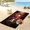 Portugal Football Print Beach Towel Quick Dry Super Absorbent Soft Bath Towel for Swimming Beach Travel Fan Souvenir Gift