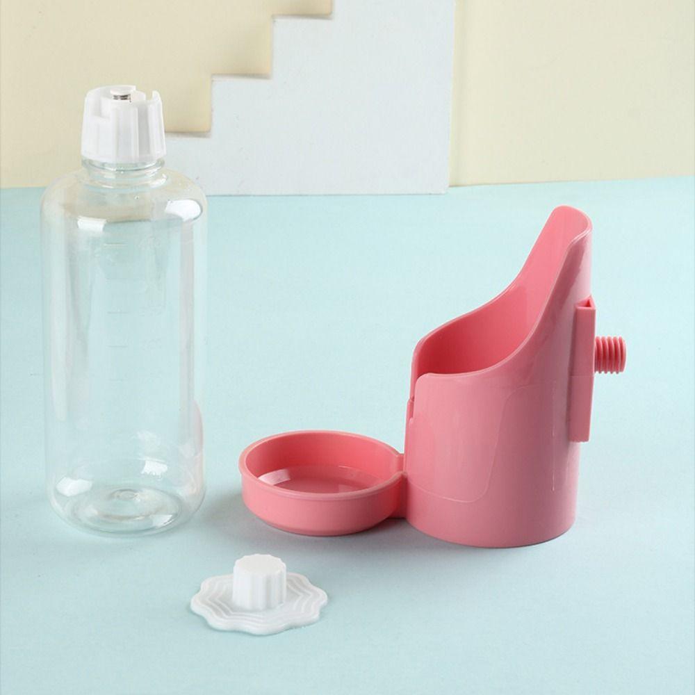 Hanging Cats Water Dispenser Removable Rabbit Food Container Rabbit Water Bottle  For Puppy Bird