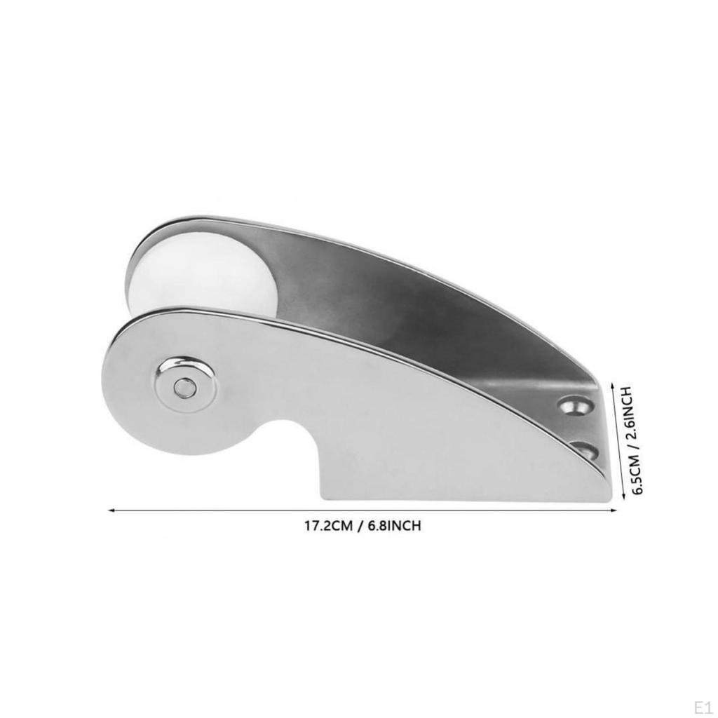 Bow Anchor Roller Bracket Cast Metal Stainless Steel Marine Hardware for Boat Owners