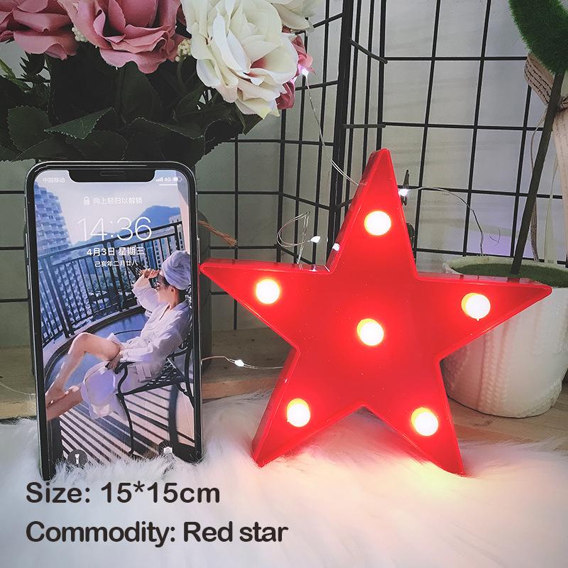 Cartoon Night Lights Unicorn/Flamingo/Cactus/Pineapple/Cloud/Star/Shell LED Table Lamp For Children's Bedroom Party Decoration