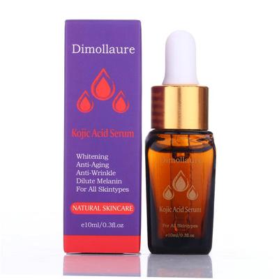 1pc/3pc/5pc Siero viso sbiancante per acido cogico Ridurre il pigmento delle lentiggini Melanina Streaming Essenza della pelle 10ml