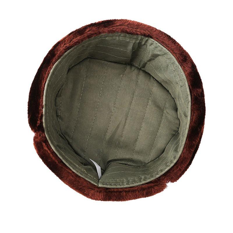 New old-fashioned men and women can wear thickened warm and cold-proof ear protection neck windproof imitation fox hair