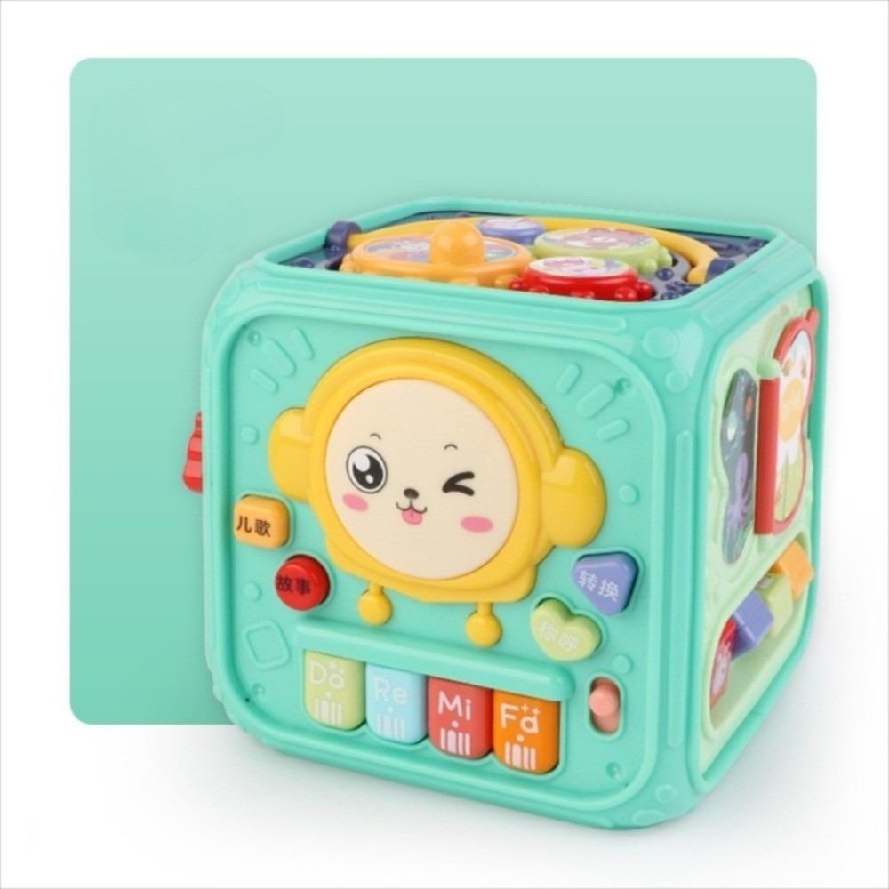 

Многофункциональный детский барабан для хлопания руками, барабанщик, стучащий, раннее развитие, детская игрушка, малыш зелёный