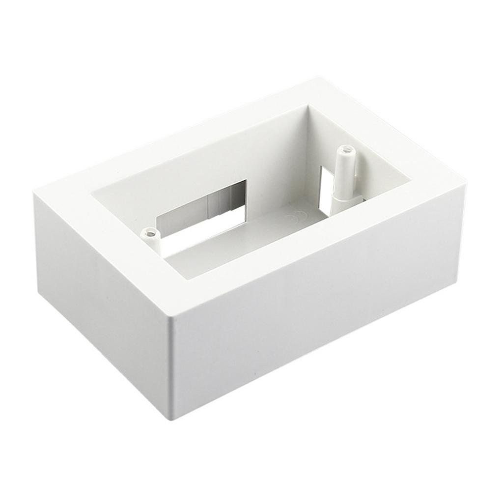 Multifunction Electrical Junction Box US Style SurfaceMount Box Plastic Enclosure Simple Installation for Household