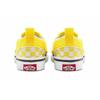 Vans Slip-On V Low Top Casual Walker Shoes Yellow White Checkerboard Baby sneaker VN000UBSABP