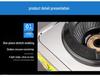 High-Pressure Stainless Steel Single Burner LPG Stove for Commercial Use