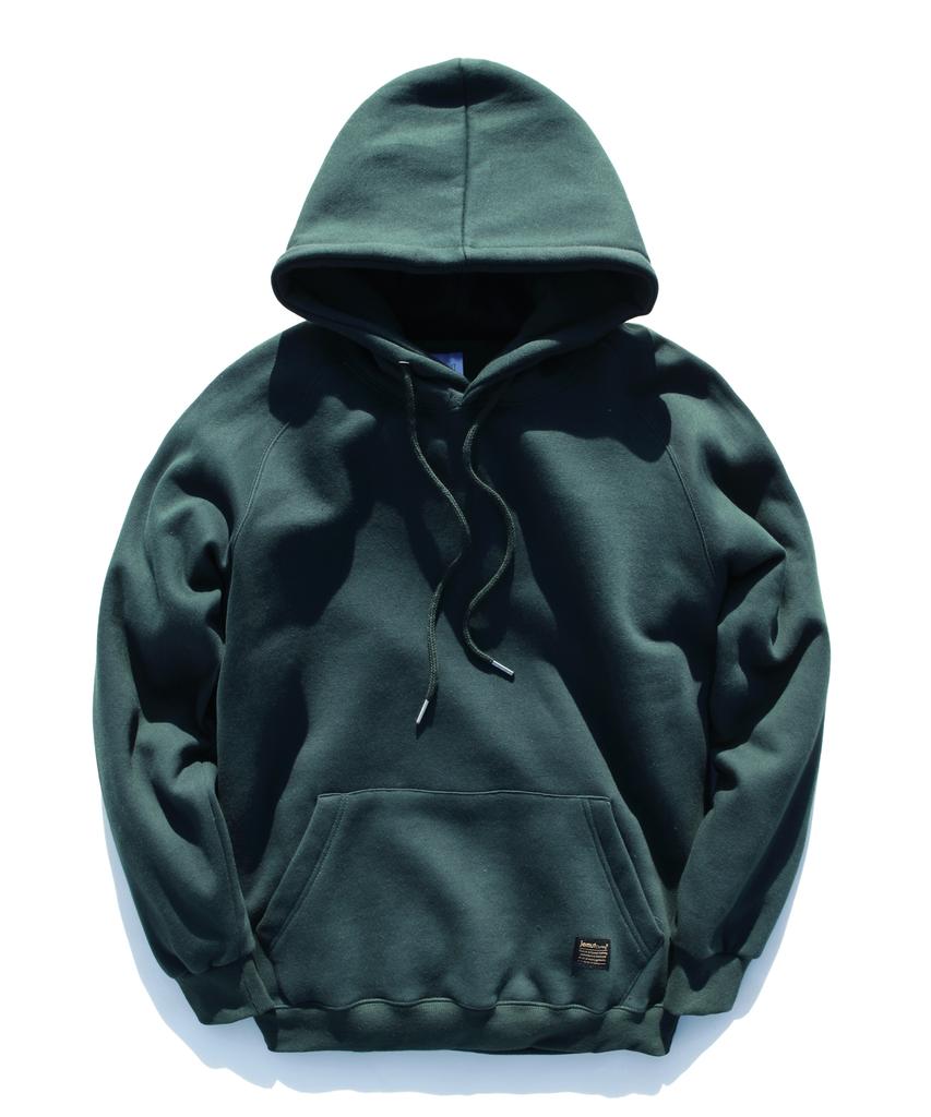 J.Win Tumble Fleece Hoodie Deep Green (Khhd0748)