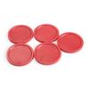 5Pcs Durable Mini Air Hockey Table Pucks 51Mm Puck Children Table Red