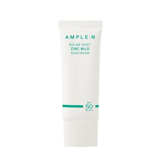

AMPLE:N Sola Shot Zinc Mild Suncream 40ml SPF50+ PA++++ 1PC