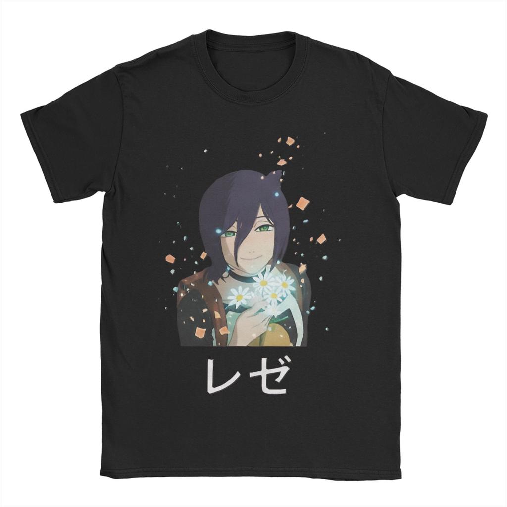Casual T Shirt Summer Chainsaws man Rezes Hip Hop T-Shirts Cotton Tee Shirt for Men's Y2K Casual Wholesale Short Sleeve Tees
