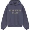Heavy Fleece Hoodie Marine Men Tops Blue 192HO244814F