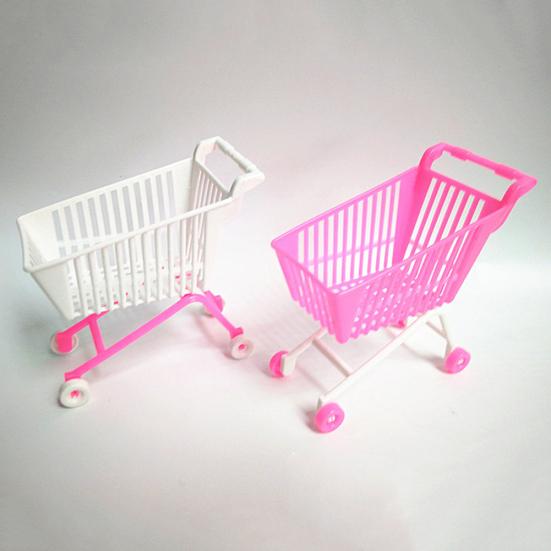 Shopping Cart for Dolls Classic Toys Trolleys Kids Girls Boys Birthday Gift