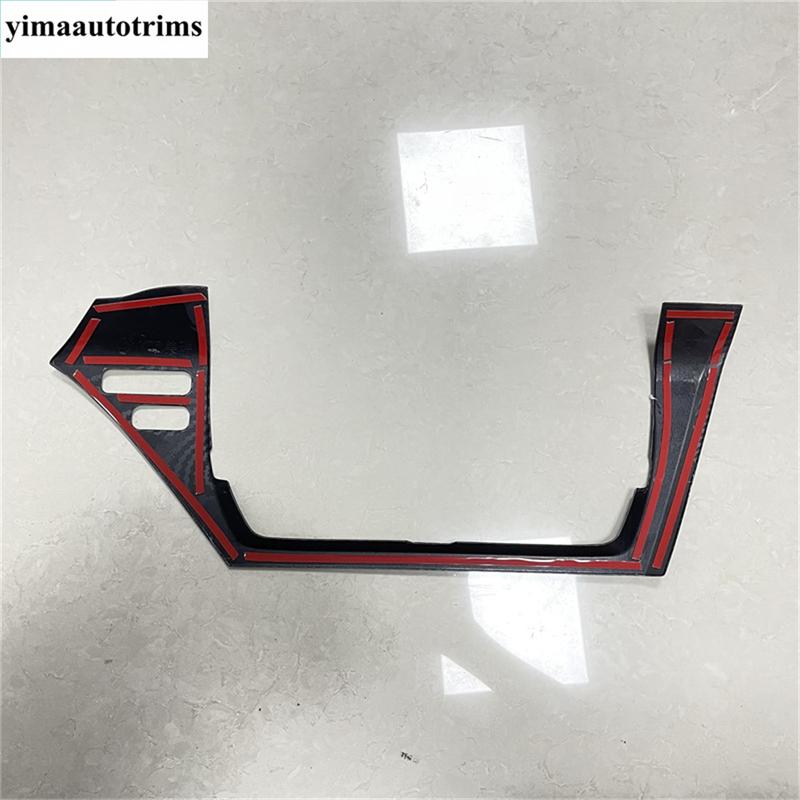 Central Middle Air AC Conditioning Vent Outlet Frame Navigation Strip Cover Trim For Toyota Camry XV70  -  Accessories