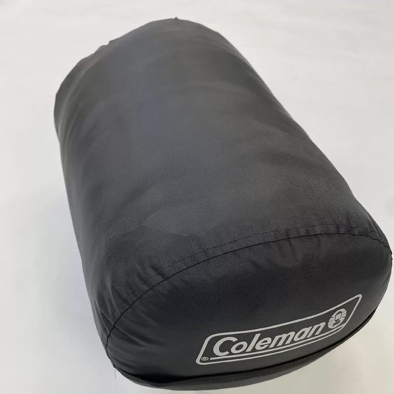 Coleman North Rim Sleeping Mummy with Storage Adult 208 X 81 Bag, Style, Pouch, -18°C/-22°F, Winter, Size, Cm, Black/Gray [Used]