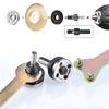 10Pcs Electric Drill Conversion Angle Grinder Connecting Rod Kit for Cutting Disc Polishing Wheel Metals Handle Holder