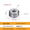 Laser Level Camera Mount Tripod Adapter: 3/8 To 1/4 & 1/4 To 5/8 Conversion Nut Screw