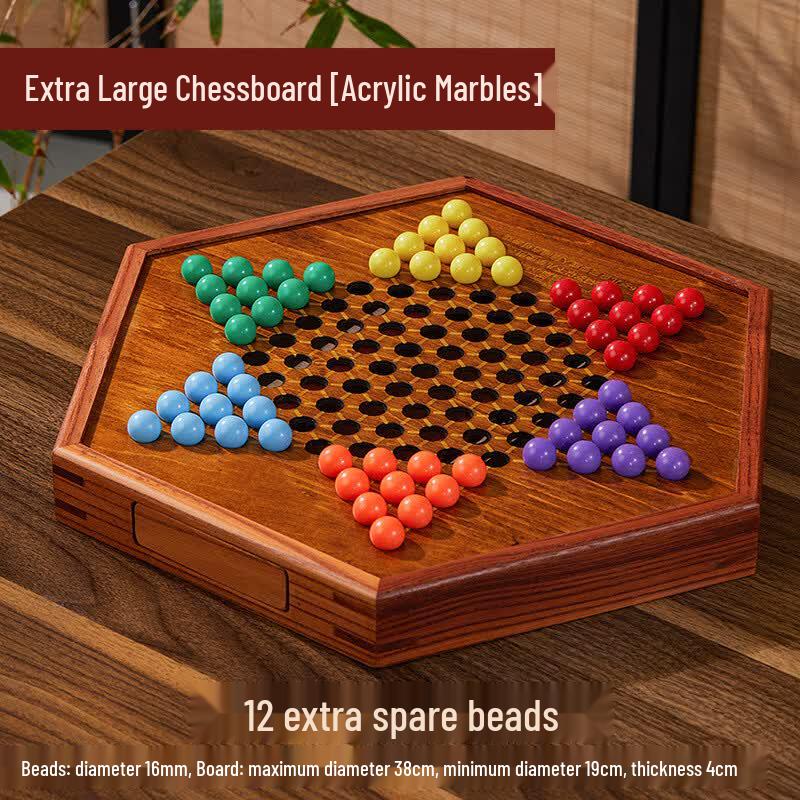 Extra Large Children s Educational Chinese Checkers Set