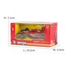 Bburago 1:43 Ferrari 2024 SF24 #16 #55 Samochód Wyścigowy F1 Formuła Statyczna Symulacja Metalowy Model Diecast