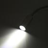 AC85-265V 3W Cool White LED Reading Study Bed Lamp With Gooseneck OFF/ON Switch( 3W Cool White)