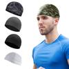 Summer Breathable Under Helmet Hat Cycling Skull Cap Sweat Wicking Cycling Helmet Liner Cooling Skull Cap Helmet Beanie