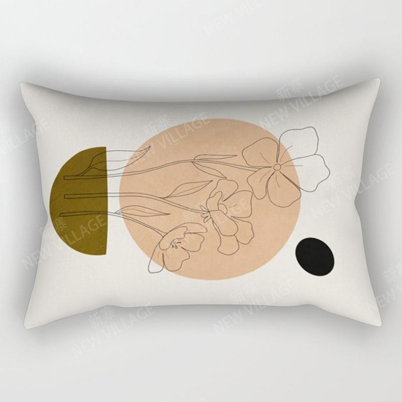 Nordic fall home decor 30*50 throw pillow cover sofa modern abstract geometric boho living room Cushion cover 50x70 30x50 40x60