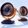 120° Rotating Desktop Electric Fan Type-c Rechargeable Outdoor Camping Fan  Outdoor Camping
