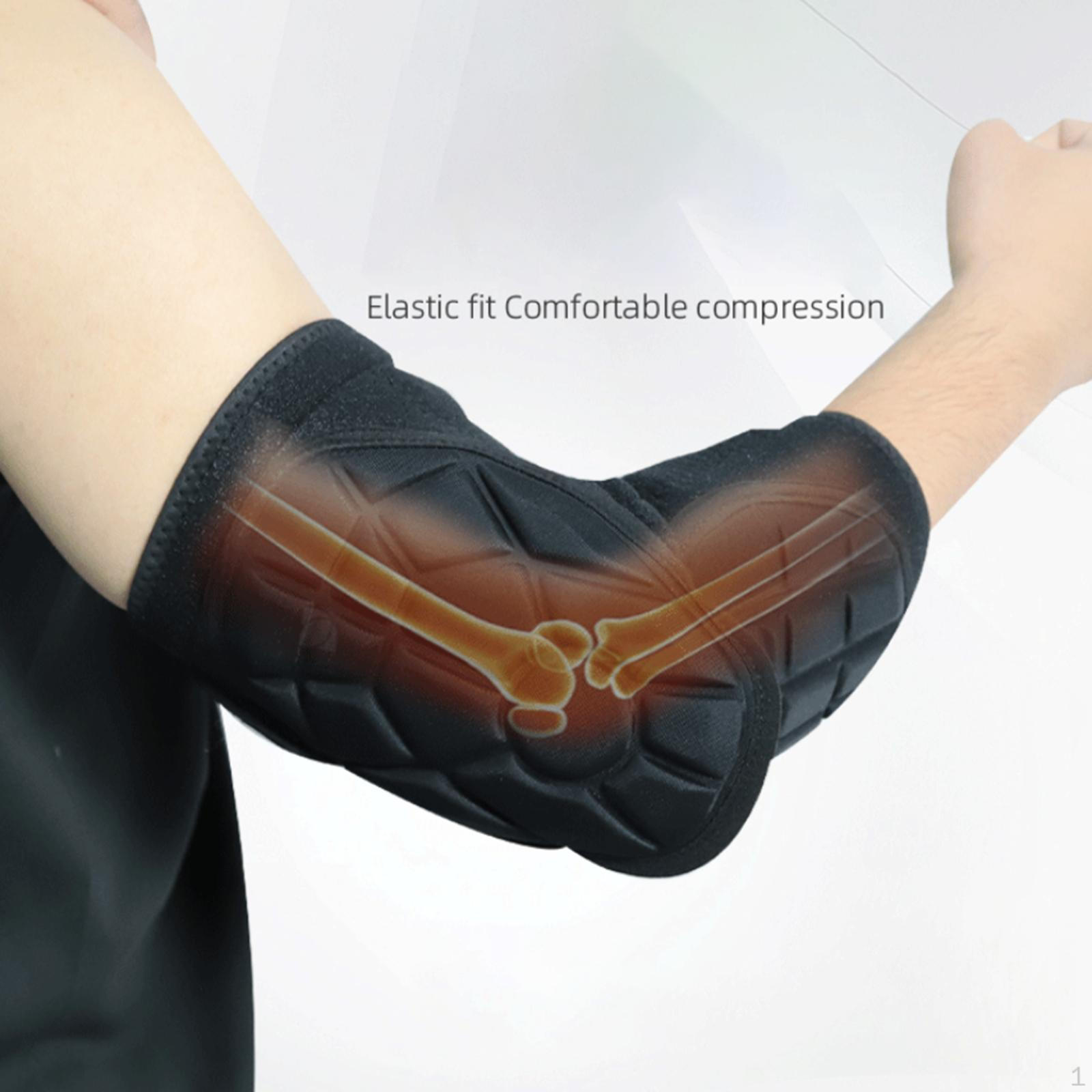 

Baseball Elbow Guard,Elbow Pad Softball Ergonomic Comfortable Forearm Guard Protective Gear for