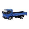 Aoshima Bunka Kyozai Rakupura Snap Kit Hino Dutro Plataforma Plana Escala Kit de Modelo de Plástico Ltda.. (AOSHIMA) Não. 23-BE (Azul) 1/32 Pré-colorido