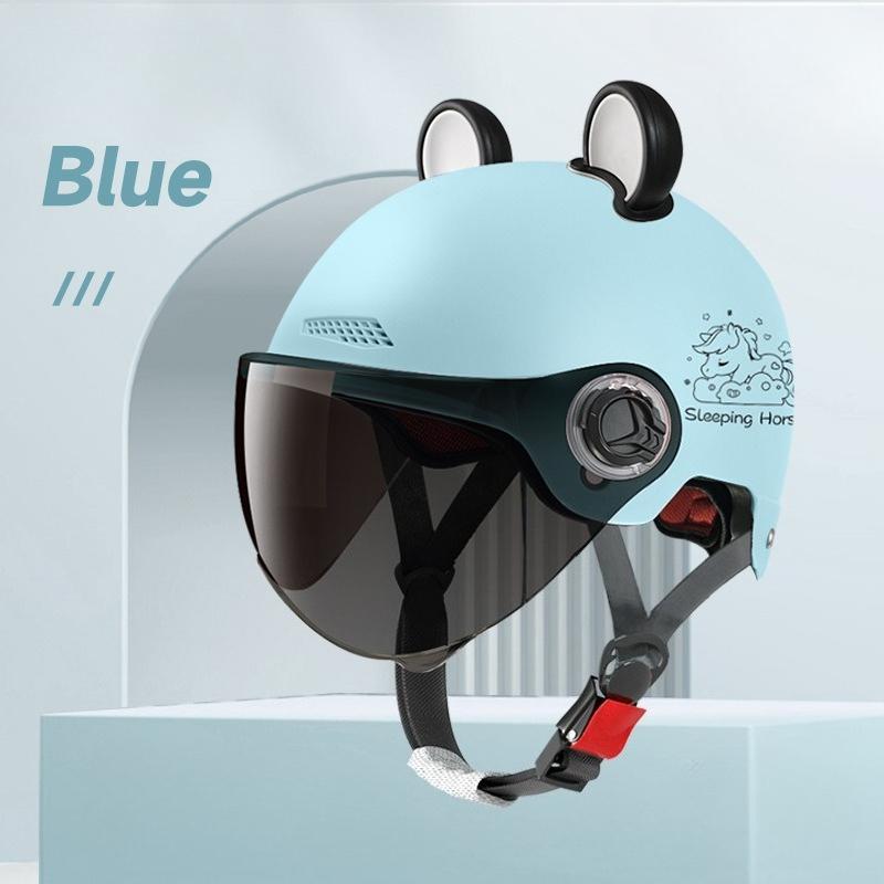 Electric Vehicle Four-season Helmet Motorcycle Helmet Summer Sun Protection Women's Helmet Men's Electric Vehicle Half Helmet