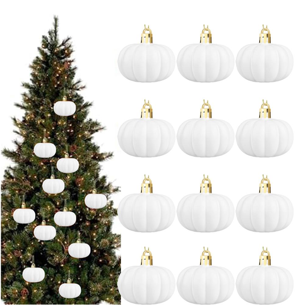 12 Matte Hanging Pumpkins Halloween Pumpkin Balls Halloween Hanging Ornaments Thanksgiving Pumpkin Ball Xmas Decoration 2026