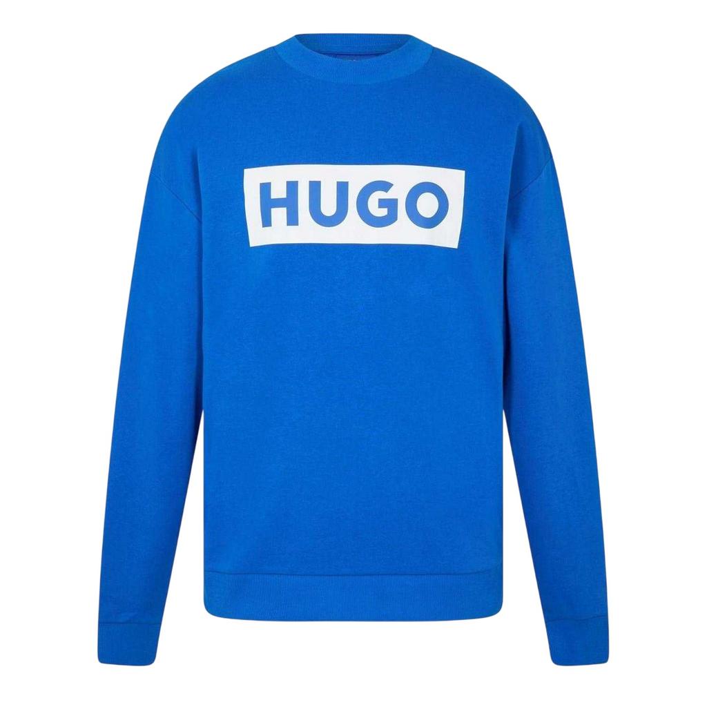 Hugo Mens Niero Box Logo Crew Neck Sweatshirt