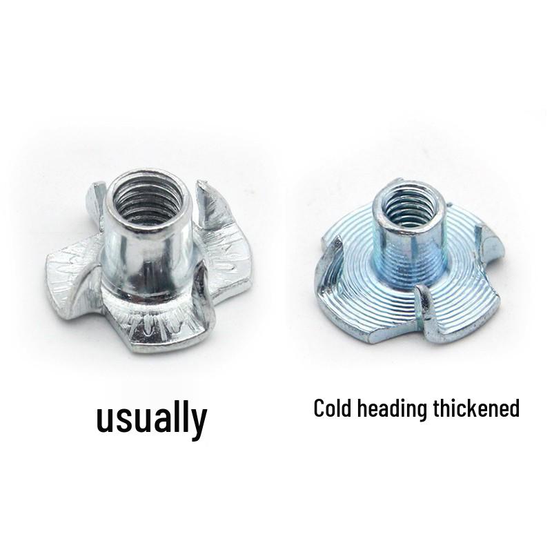 Galvanized Claw-Shaped Wood Panel Nut, Cold-Formed M4-M10