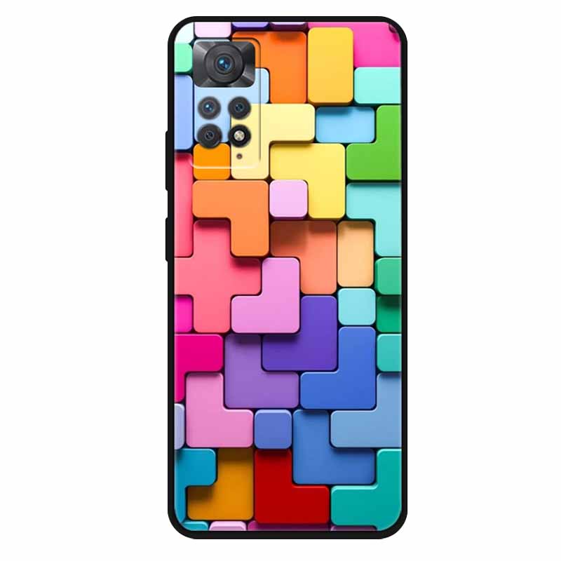 For Xiaomi Redmi Note 11 Pro 4G Case Soft Space Marble TPU Silicone Back Cover For Xiaomi Redmi Note 11Pro 4G Cases Bumper Shell