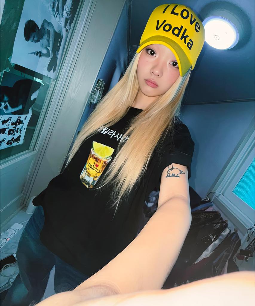 Swiseu I Love Tequila Printing T-Shirts_25Ss