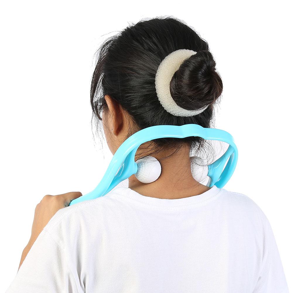 Roller Ball Self Massage Tool Shoulder Neck Back Pain Relieve Massager
