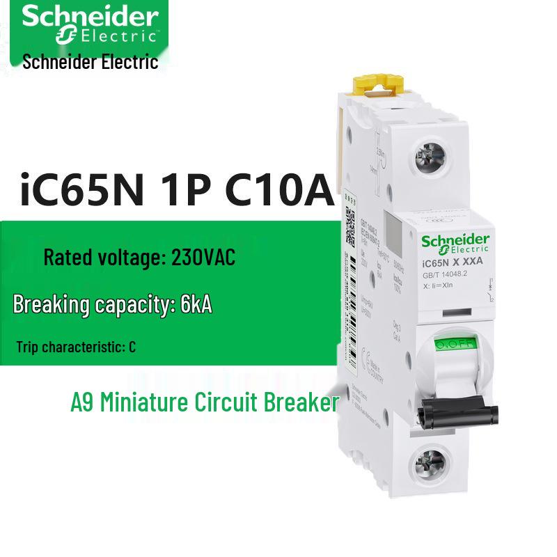 

Schneider Miniature Circuit Breaker ic65n Air Switch, Type C, 2P/4P, C16A