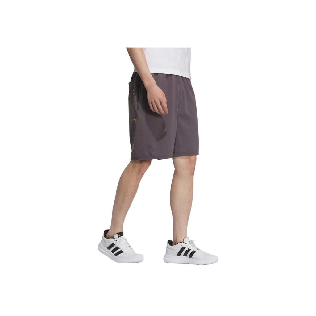 Adidas Quick-Dry Cool Comfortable Sports Five-Point Casual Shorts Men Shorts Rock-Grey JL6075