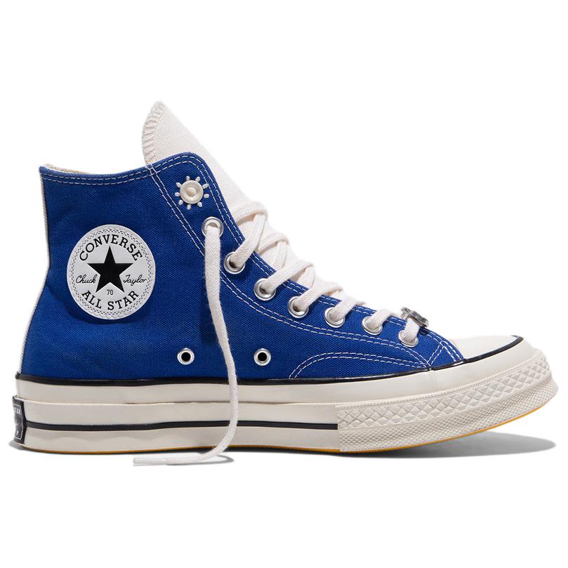 Converse Chuck Taylor All Star Comode Versatili Scarpe Alte in Tela Unisex Sneaker Rosso Giallo Blu A21361C
