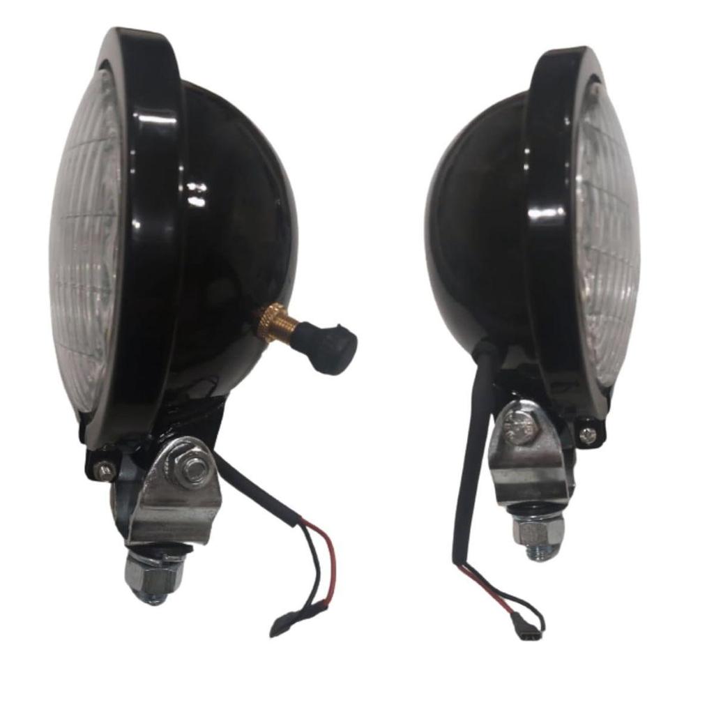 Okrągłe 12V LEDowe światło robocze do ciągnika – lampa płużna, zespół reflektora do ciężarówki, SUV-a, ATV, UTV, 4x4 i ciągników Case | Wytrzymałe światło robocze/drogowe