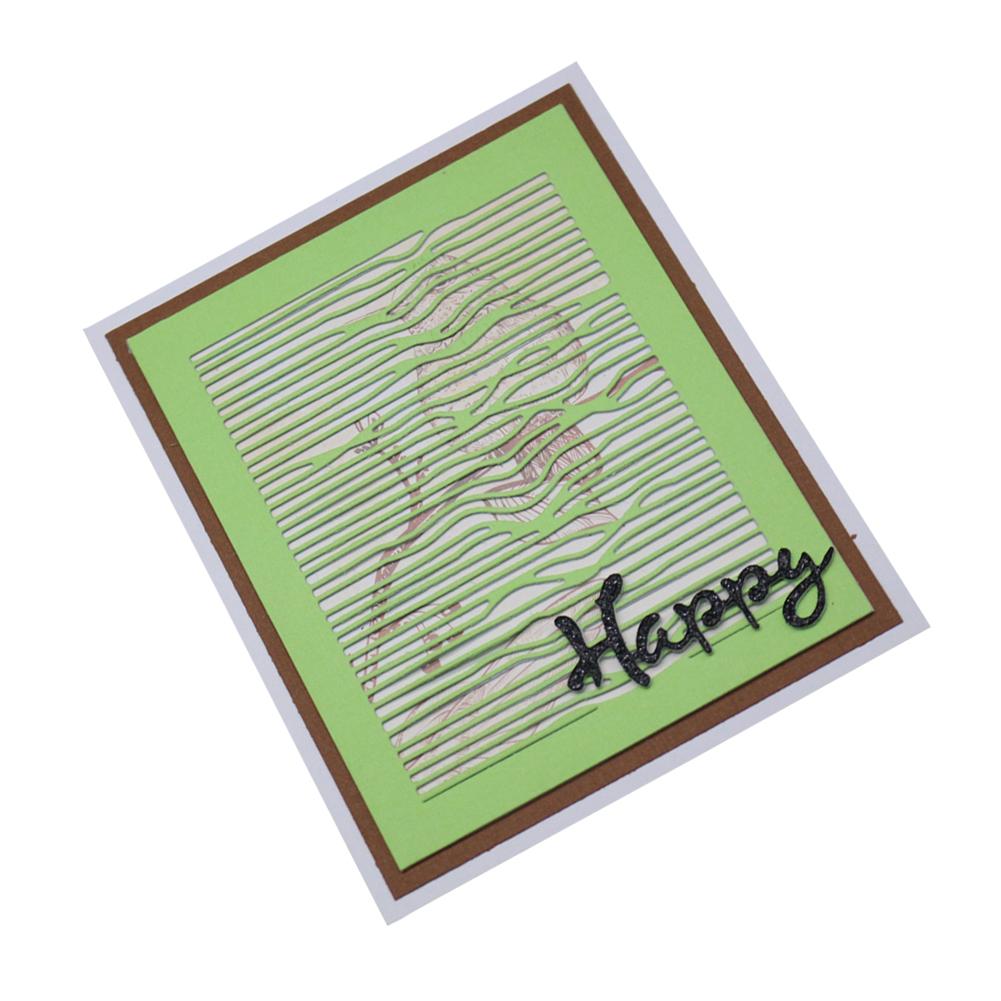 Rectangular Frame Window Shelves Metal Silvery Stencil Embossing Cutting Dies For Diy Scrapbooking Paper Album Cards Making