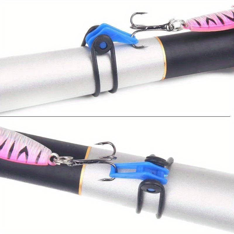 Delysia king Hooks, Fishing Rods and Plastic Bait Hangers