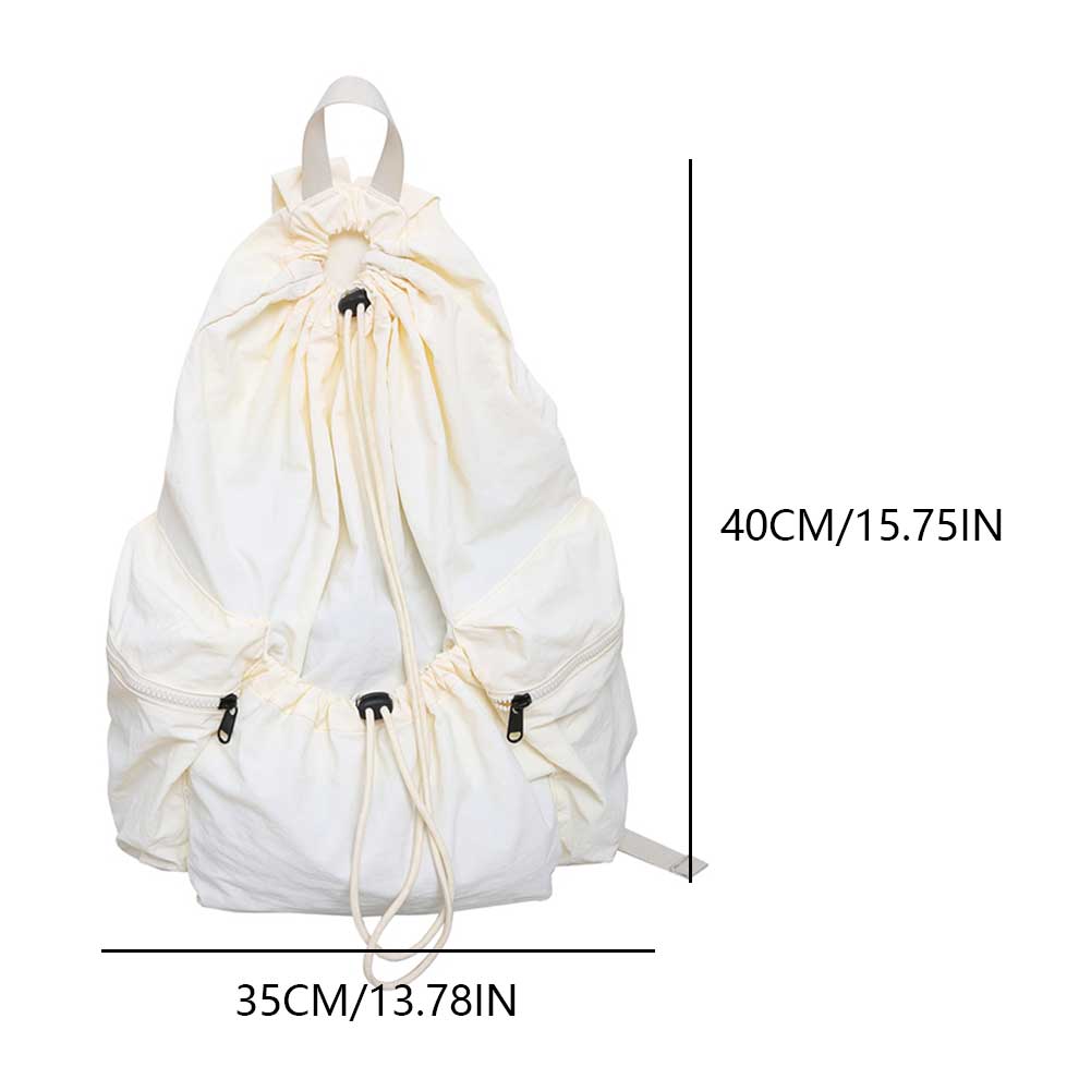 Unisex Lightweight Backpack Large Capacity Hiking Backpack Bag Adjustable Strap Fitness Shoulder Bag for Gym Sports