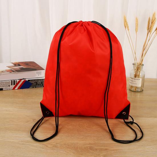 Folding Multifunctional Double-shoulder Braided Drawstring Backpack Bag for Sports