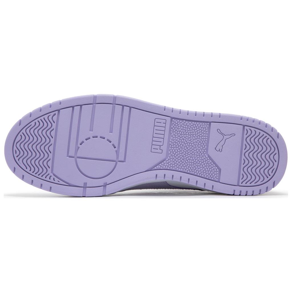 Puma Retro Comfortable Low-Top Sneakers Women Sneakers White Purple 386373-41