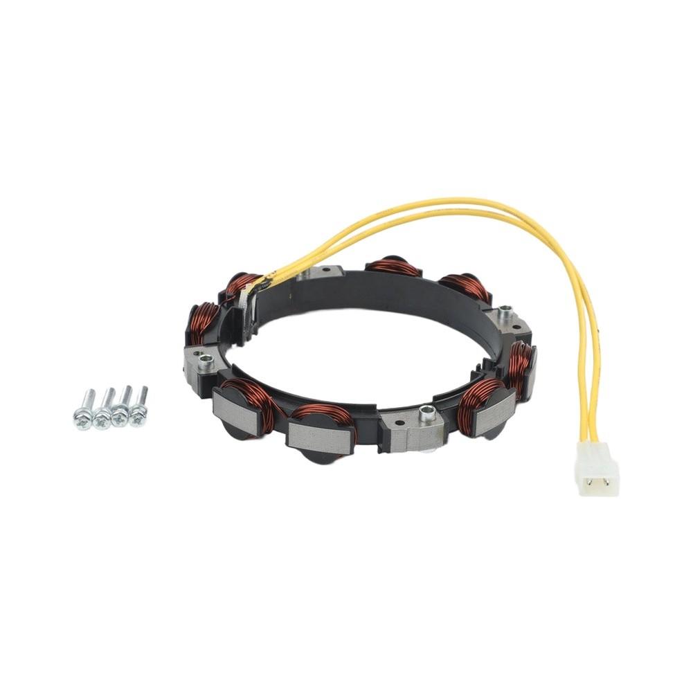 Replacement Alternator Stator 2-Pin W/Regulator Compatible For 592830 691185 393295 Lawn Tractor Engine Parts