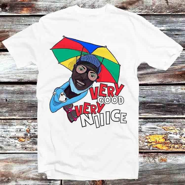 

Hello Chicken Nugget Very Good Very Nice Umbrella Hat T Shirt B633 M