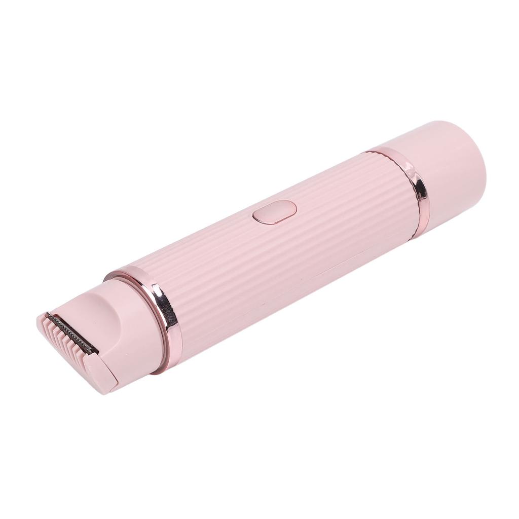 Dual Head Lady Trimmer Electric Lady Full Body Trimmer Bikini Clipper for Women for Underarm Leg Hand Hair Pink